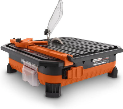 Powerplus Dual Power Akku-Fliesenschneider Powdp75100 – 20-V-Gerät – 390 x 365 mm Tisch – ø110 mm Trennscheibe – ohne Akku und Ladegerät – mit 1 Zubehör.