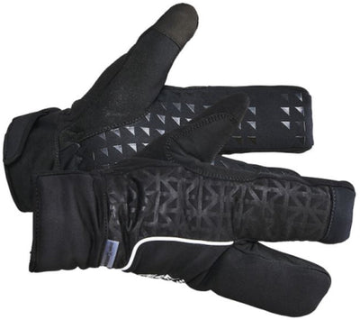 Craft Siberian 2.0 Splitfinger-Handschuh – Schwarz, M