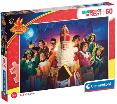 Clementoni Jigsaw Puzzle Super Color Club aus Sinterklaas, 60st.