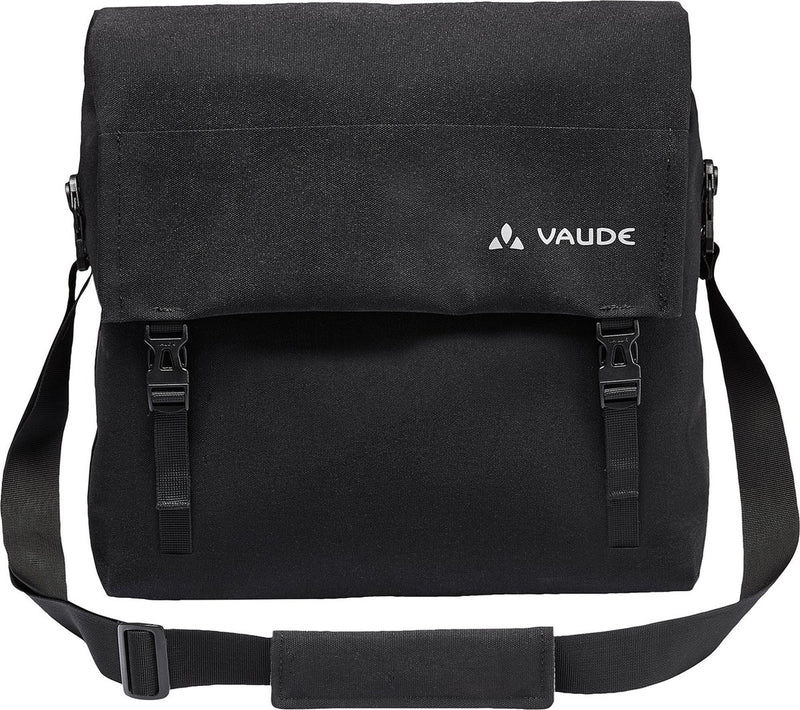 Vaude Fahrradtasche Umhängetasche mit Laptopfach Augsburg IV Fahrradtasche schwarz schwarz