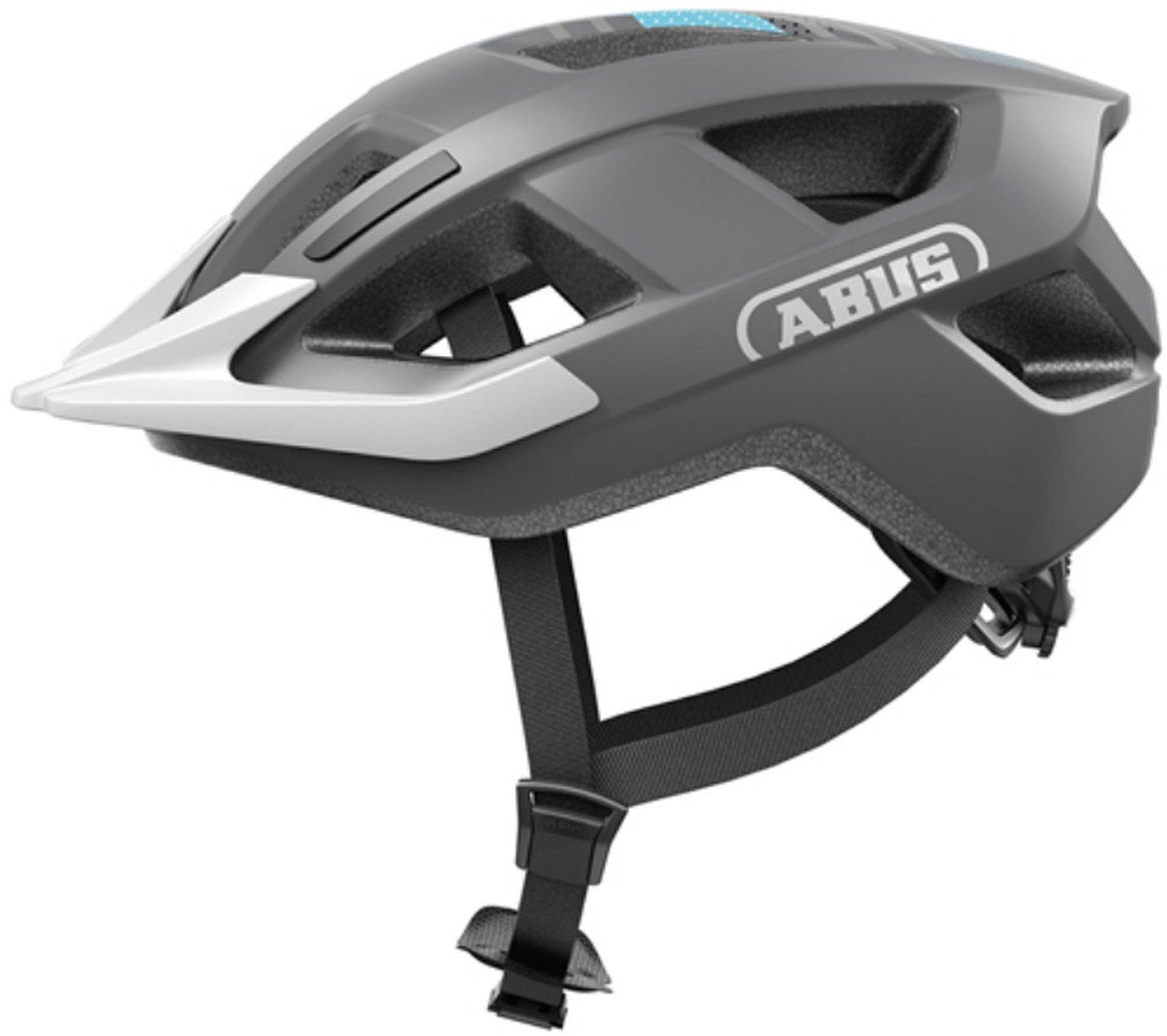 ABUS HELM Aduro 3.0 LED Race Gray L 58-62 cm
