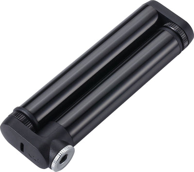 BBB Cycling Doubleshot Mini-Fahrradpumpe – Hochdruck: 8 bar – 116 psi – aufsteckbarer Pumpenkopf für Presta-Ventile – kompakte Handpumpe für Rennrad – 12 cm – BMP-102