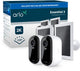 Arlo Essential3 2K-Überwachungskamera-Solarmodule – 2er-Pack