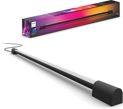Philips Hue Play Farbverlaufslichtröhre – weißes und farbiges Licht – 75 cm – Schwarz