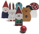 BS Toys Houten Bowlingspiel Bosvrienden, 7dlg.