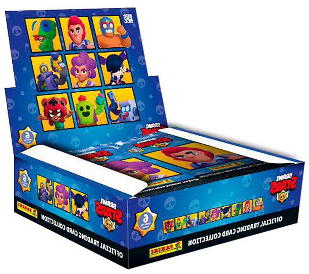 Panini Brawl Stars Sammelkarten-Flowpacks Display (24)
