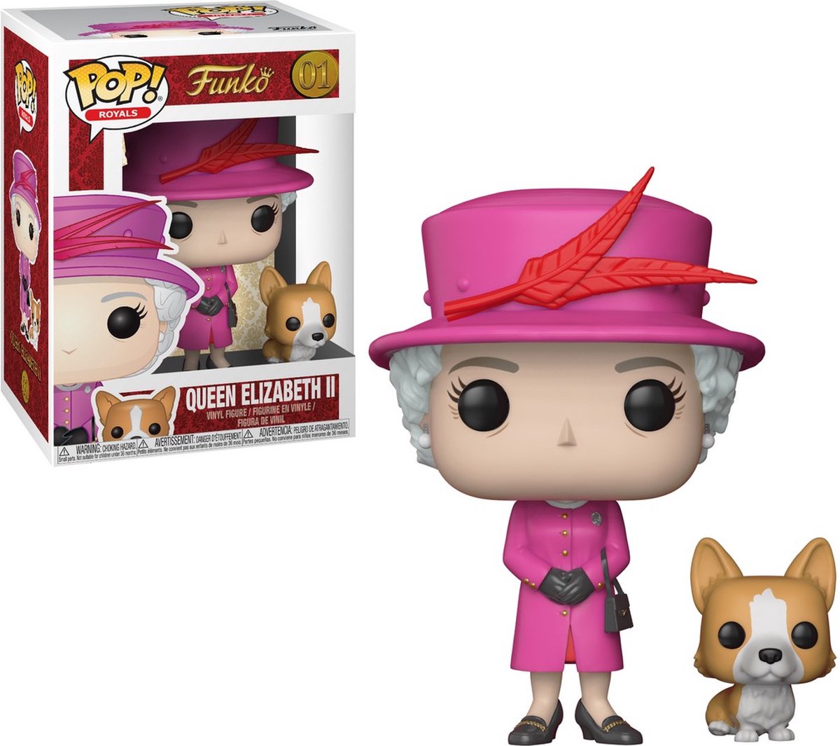 Funko Pop: Royal Family – Königin Elisabeth II. Vinylfigur