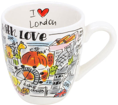 Blonder Amsterdam City London Minibecher – 200 ml