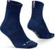 Gripgrab – Merino Lightweight SL Sommer-Radsocken Sportsocken Radsocken mit Merinowolle – Marineblau – Unisex – Größe xs (35-38)