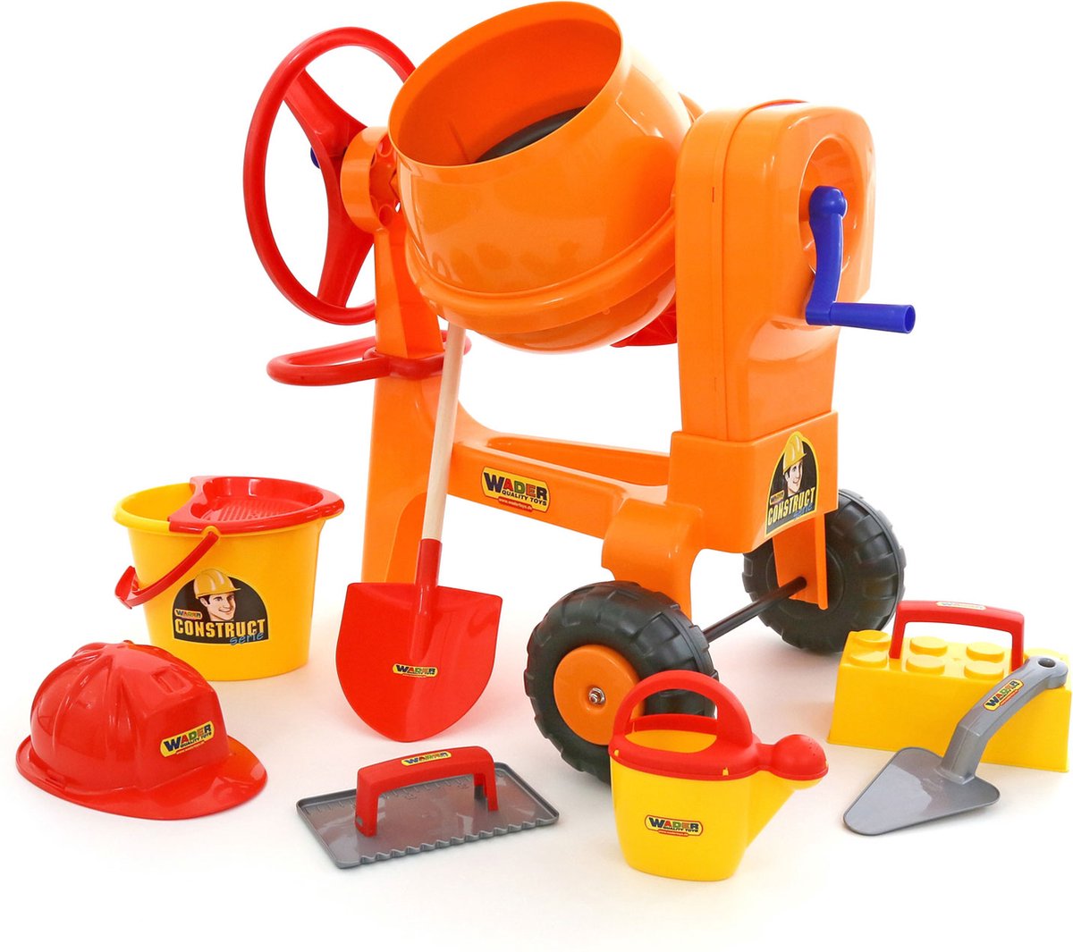 Cavallino Toys Cavallino Betonmühle mit Accessoires, 9dlg.