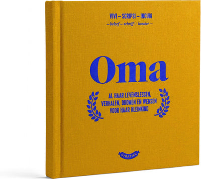 Verlag Stratier – Oma – Ausfüllbuch – Die Wunderjahre