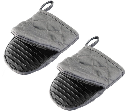 Westmark Ofenhandschuhe Mini – kleine Ofenhandschuhe für sicheres Arbeiten am Herd und Backofen, Küchenhandschuhe mit Hitzebeständigkeit bis 250 °C – 2 Stück, 15522270