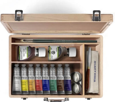 Winsor Newton Winton Oil Woodbox