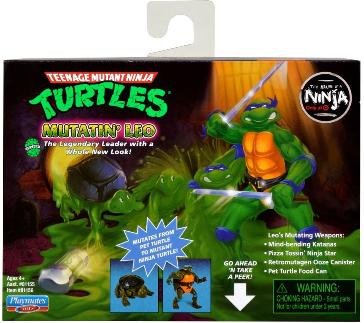 Boti tmnt klassische Mutatin-Figuren sortiert.
