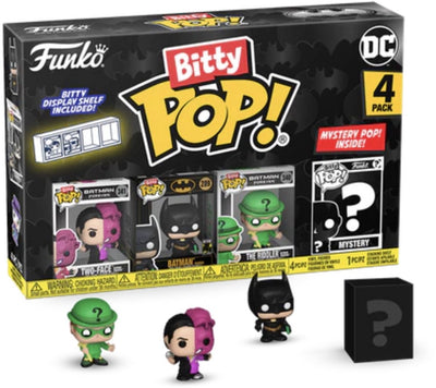 Funko Bitty Pop! - Two-Face, Batman, die Riddler-Mystery-Puppe! von DC Batman