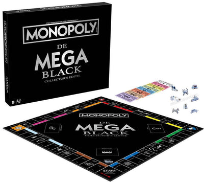Asmodee Monopoly Mega Black Collector's Edition Brettspiel Niederlande.