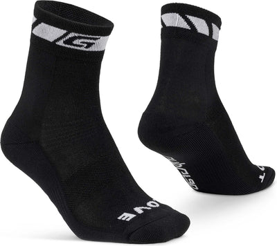 Gripgrab – Frühling Herbst Radsocken Thermo-Übergangssocken – Schwarz – Unisex – Größe S
