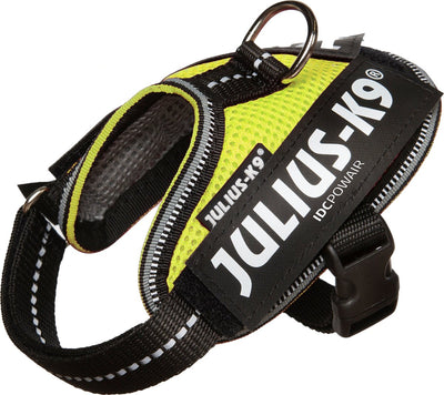 Julius K9 Julius-K9 IDC®Powair-Geschirr, 3xS – Baby1, Neon