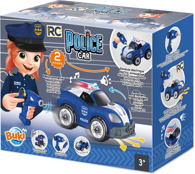 Buki France Buki – RC-Polizeiauto – RC-Fahrzeug Junior – ferngesteuertes Polizeiauto