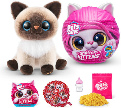 Zuru Pets Alive Smitten Kittens interaktives Plüschtier