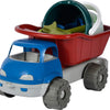 Androni -Eimer -Set mit Spitzen -LKW -Recycling -Plastik, 6dlg.