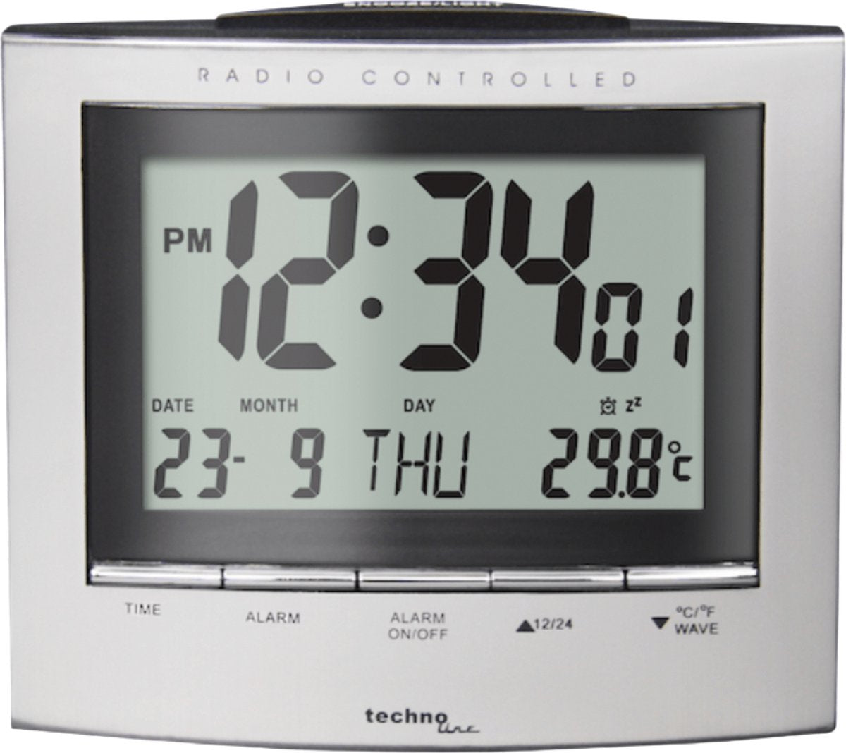 Nexttime Wetterstation - Funkuhr - Datum - Weckerfunktion - Technoline WT 280