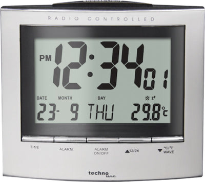 Nexttime Wetterstation - Funkuhr - Datum - Weckerfunktion - Technoline WT 280