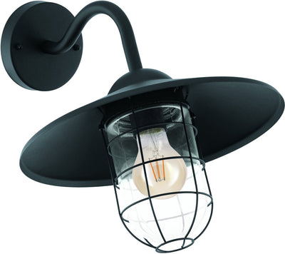 Eglo Alamonte 1 Außenhängelampe - E27 - 15 cm - Schwarz