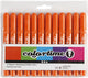 Oranje Jumbo Marker, 12st.