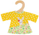 Dolls Latzhose mit gestreiftem Hemd Hase Lou, 20-25 cm