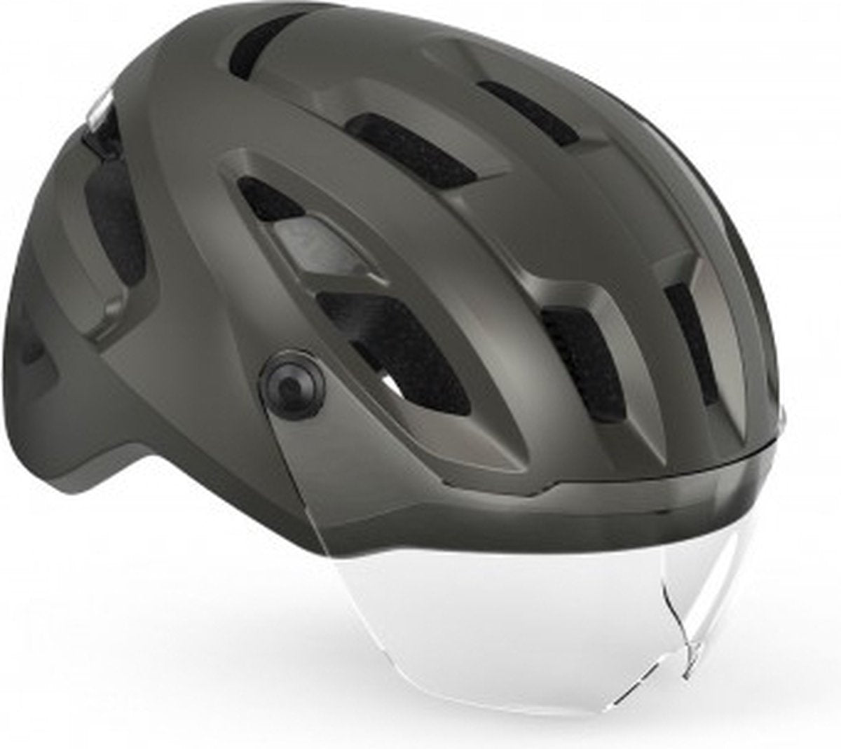 Mit Intercity Mips Fahrradhelm Herren Damen – Fahrradhelm E-Bike Erwachsene – Elektrofahrrad – Größe L (58–61 cm) – NTA 8776 – Titan Allic Matt (Grau)