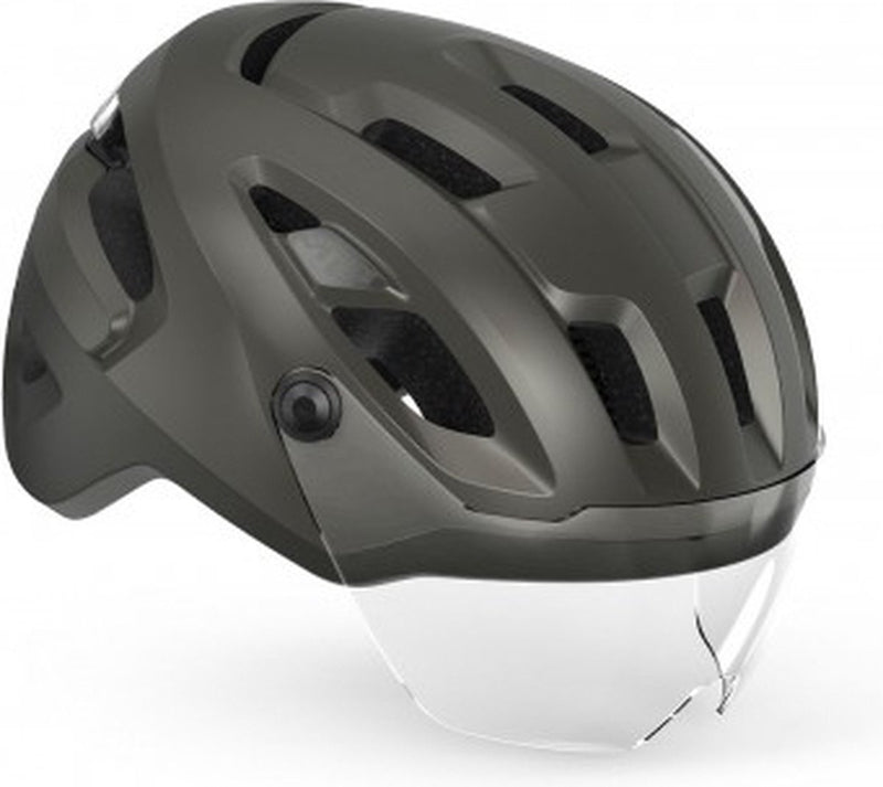 Mit Intercity Mips Fahrradhelm Herren Damen – Fahrradhelm E-Bike Erwachsene – Elektrofahrrad – Größe L (58–61 cm) – NTA 8776 – Titan Allic Matt (Grau)