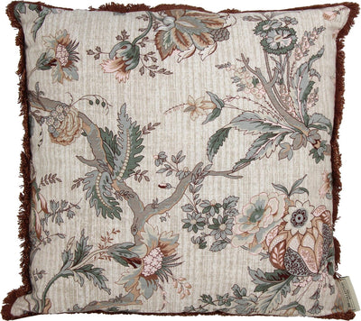 Kissen aus der HD-Kollektion, Blumenbaumwolle, 45 x 45 cm