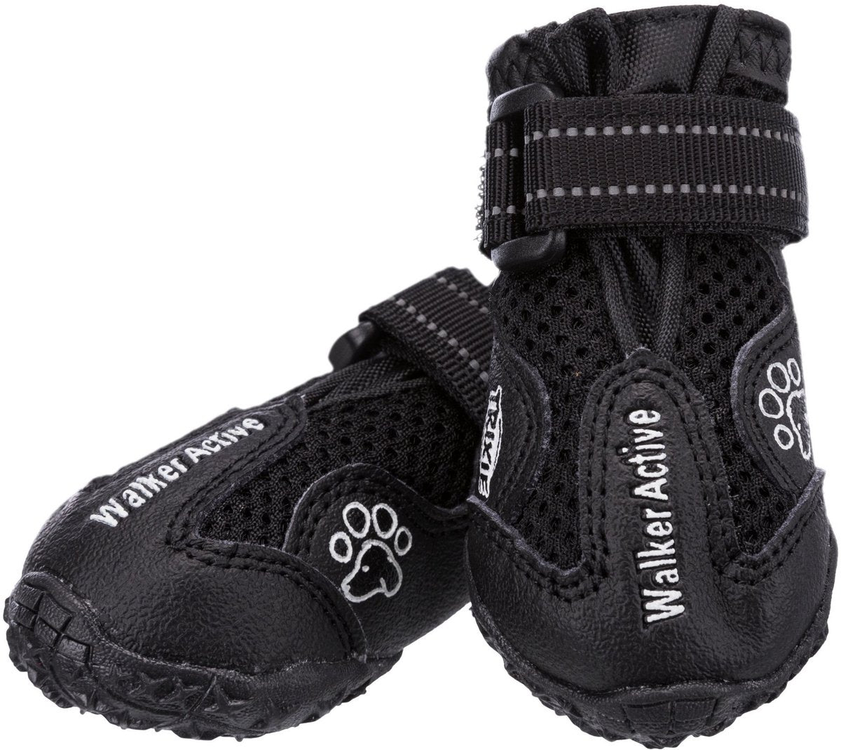 Trixie Walker Active - Hundeschuhe - XS - Schwarz - 2 Stk