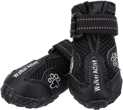 Trixie Walker Active - Hundeschuhe - XS - Schwarz - 2 Stk