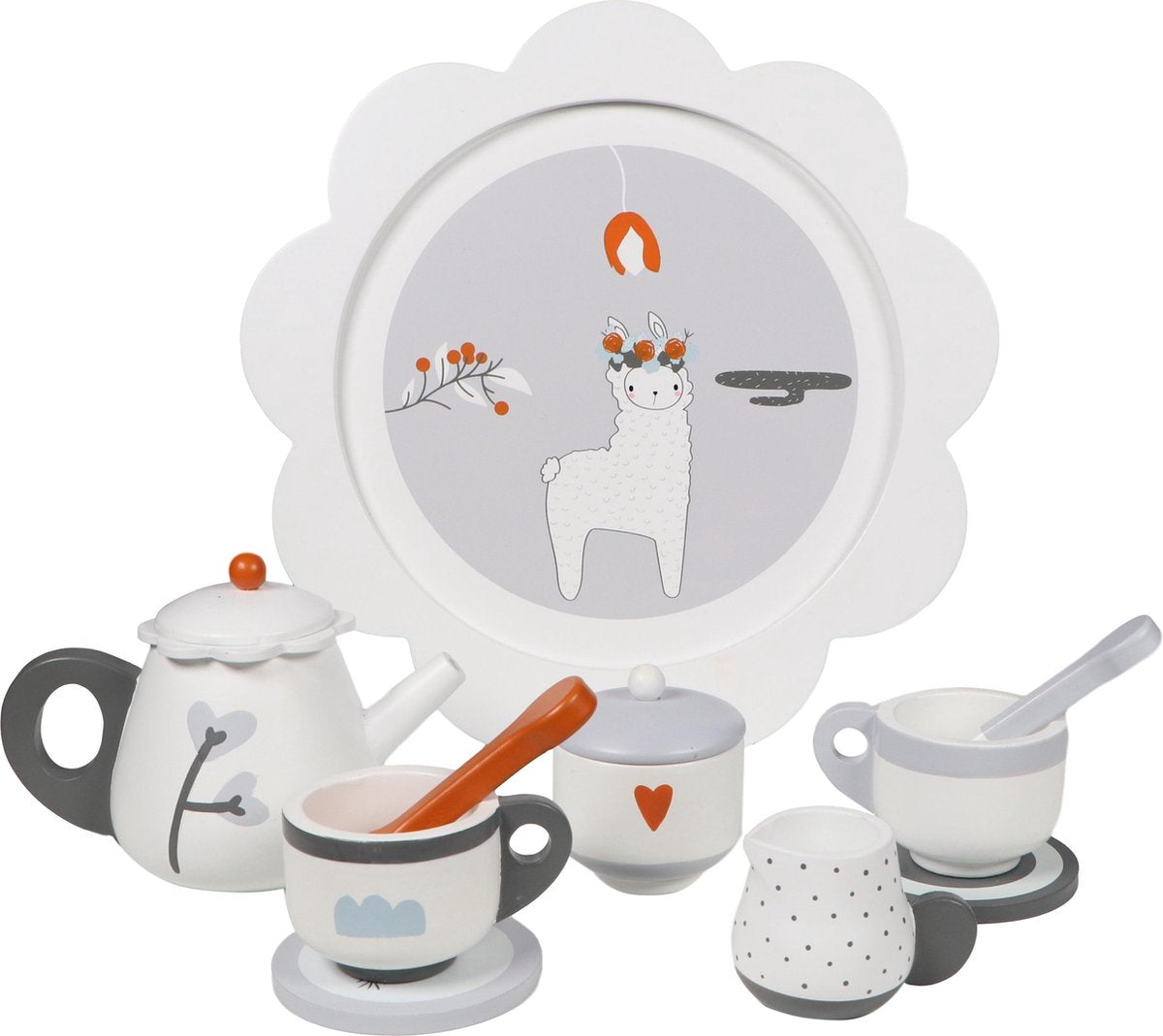 Tryco - Holzspielzeug - Tee-Kaffee-Set für Kinder