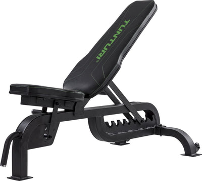 Tunturi ub90 pro Utility Hantelbank – Fitnessbank – Trainingsbank – verstellbar – inkl. kostenlose Fitness-App