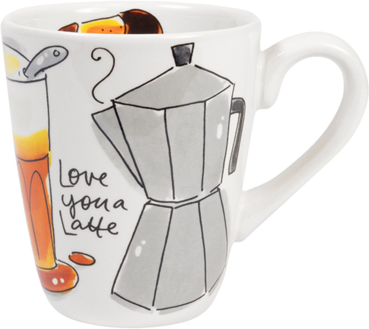 Blond Amsterdam gemütliche Tage: Tasse 0,35l Kaffee