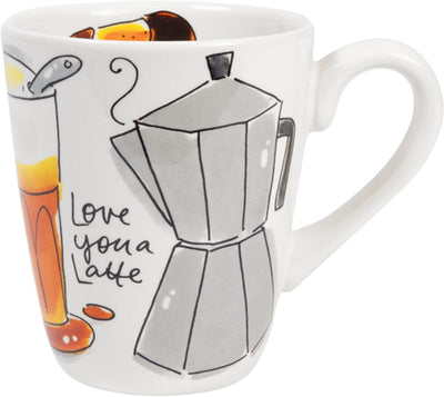 Blond Amsterdam gemütliche Tage: Tasse 0,35l Kaffee