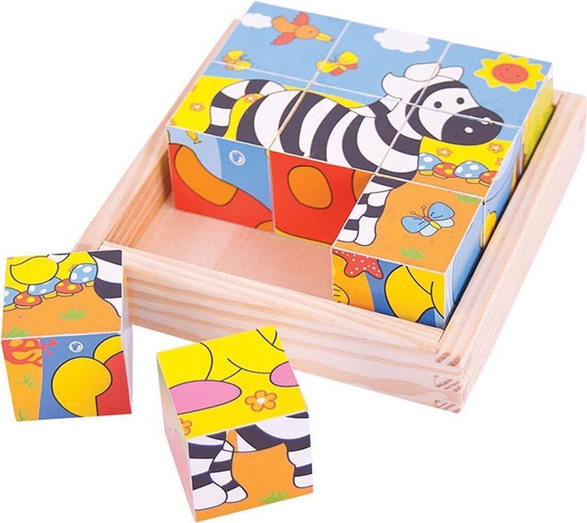 Bigjigs Safari Block -Puzzle