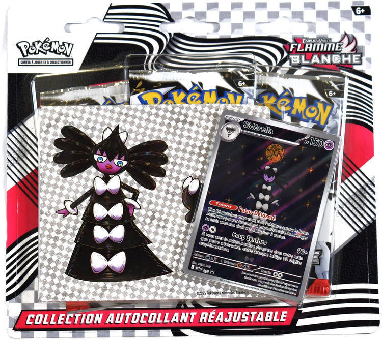 Asmodee Pokémon: Tech Sticker 3er Pack Flamme Blanche, Kartenspiel, Sammeln, 6 Jahre, 10 Min., 10 Min
