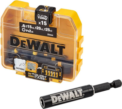 Imp Dewalt Zubehör Act Torsion 15-teilig Act Mixed Tic Tac + Schraubenführung – dt70522t-qz