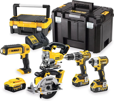 Dewalt dck551p3t Batteriekombinationsset 5-teilig 18 V XR 5,0 Ah in Tstak