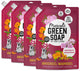 Marcel's Green Soap Universal-Waschmittel-Nachfüllpackung – Mandarine Osmanthus – 4 x 1 l – 92 Waschgänge