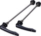 BBB Cycling Schnellspanner-Set Lightblock – leichtes Schnellspanner-Fahrrad-Vorder- und Hinterrad – Titan – 100 mm 130 mm – BQR-11