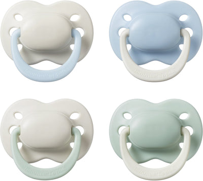 Tommee Tippee-Schnuller für Neugeborene – 0–2 Monate – 4 Stück – kieferorthopädischer Schnuller – 100 % BPA-freies Silikon – Sommerwolken und neue Morgendämmerung