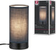 Paulmann LED-Tischleuchte Pia E14 max. 25w schwarz matt