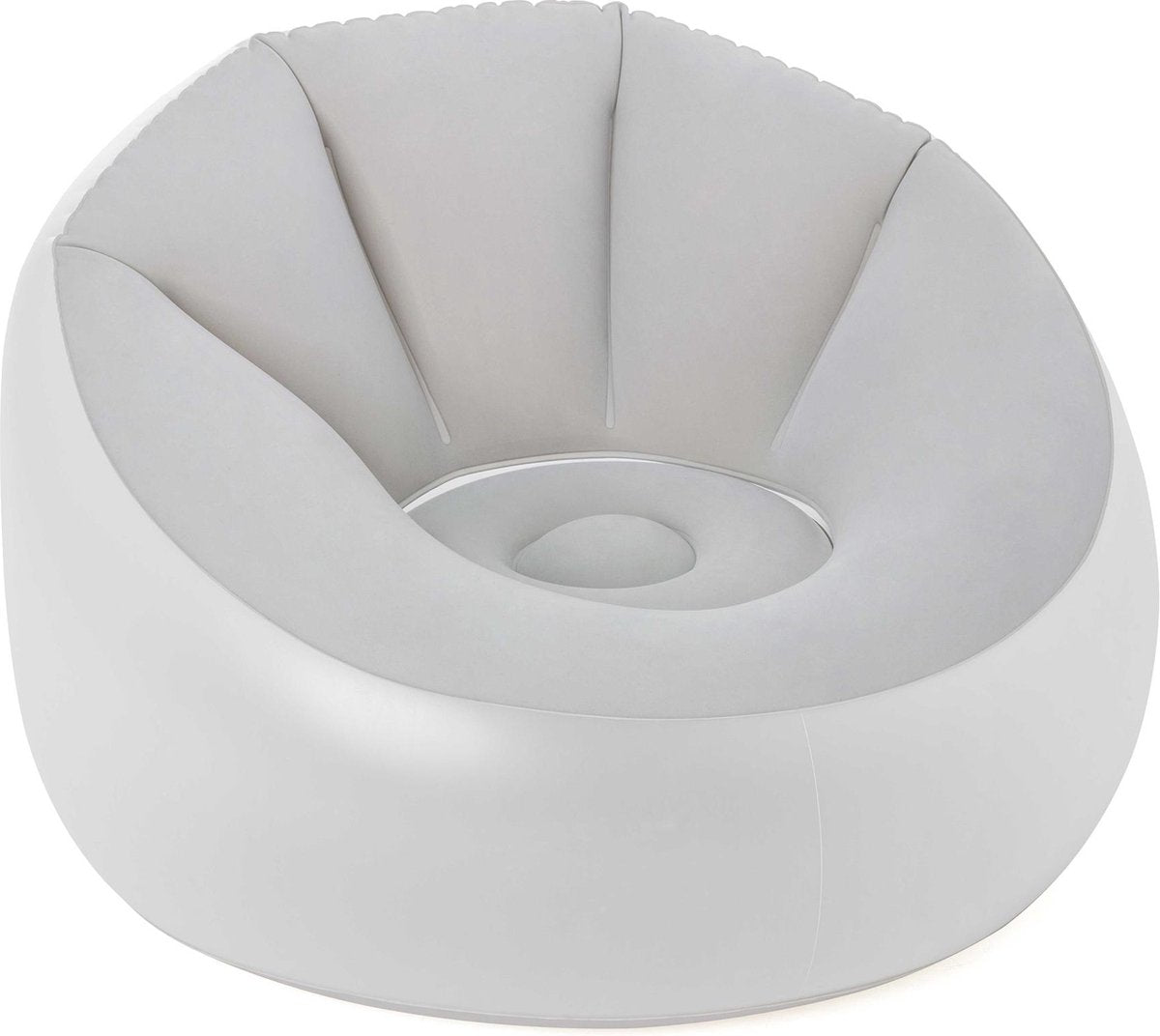 Bestway – aufblasbarer Stuhl – mit Beleuchtung – 102 x 97 x 71 cm – grau