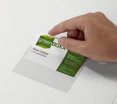 Pocketfix langlebige selbstklebende PVC-Abdeckungen A5 100 Stück