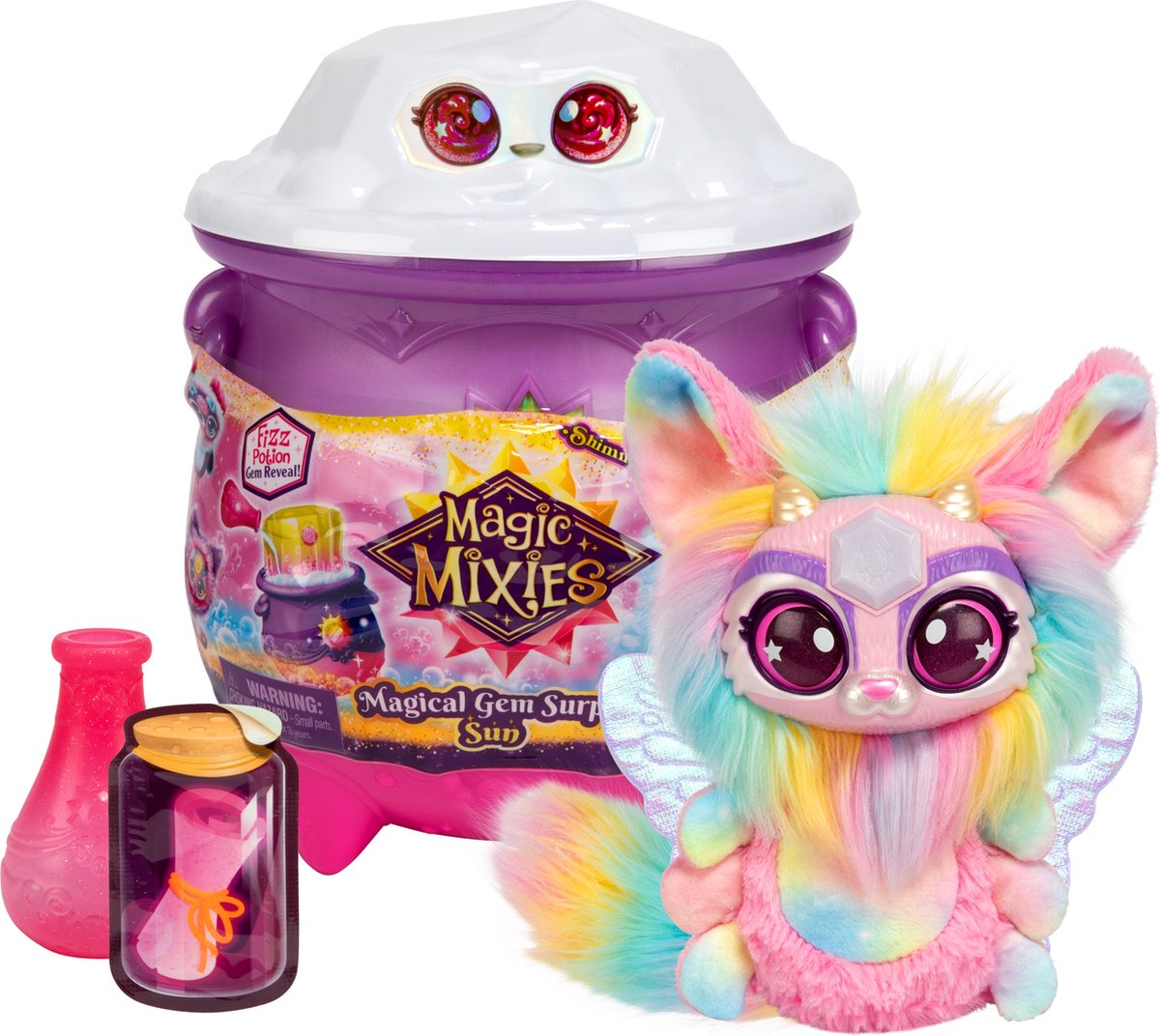 Moose Toys Magic Mixies Magic Kessel Sonne mit Kristallen